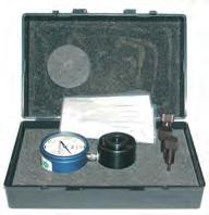 THE EARTH BOND P.7 TOOLING FOr SETTING EArTH BOND A setting tool calibrated and adapted for each earth bond thread. Delivered in its plastic case.