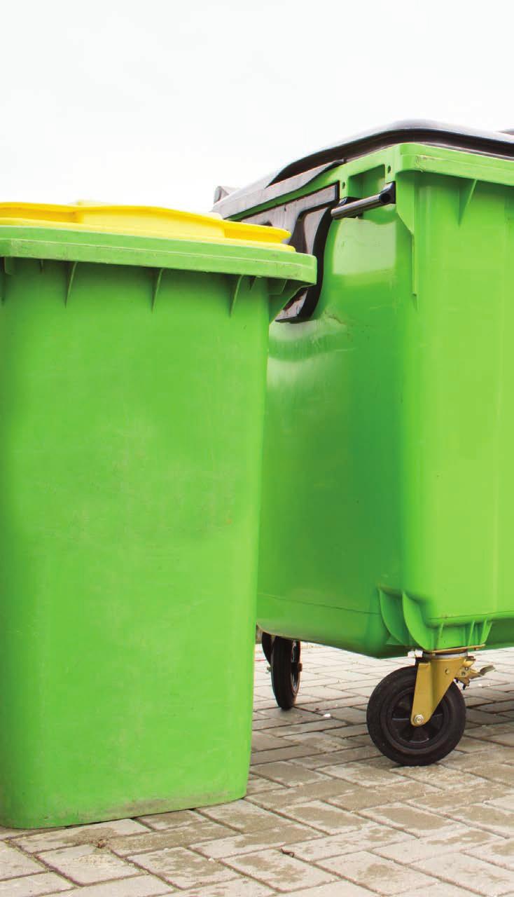 STEP SIX: CONTINUATION OF THE PROGRAM Once the compost program is executed correctly, consider reducing the size of the waste dumpster or frequency of collection by the garbage service.