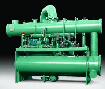 Compact packaging with the Modular configuration provides maximum flexibility Typically, manufacturing a steam-turbine chiller is an engineering-intensive process that involves integrating many