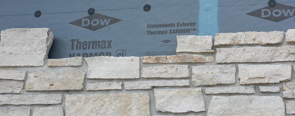 Dow Building Solutions Detail Set: Thermax Wall System Masonry This detail set outlines the masonry guidelines for design using the THERMAX Wall System, focusing around attachment of masonry façades