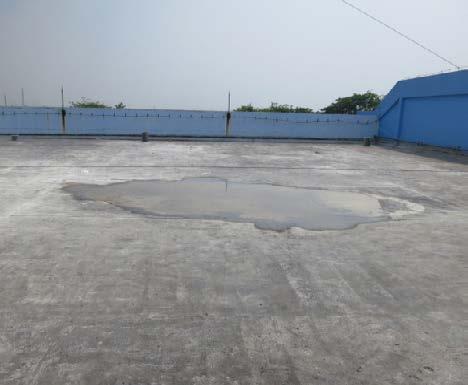 Challenges during installation of roof waterproofing include: Accidental rain showers Limited