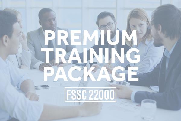 CONVENIENT ONLINE TRAINING PREMIUM TRAINING PACKAGE FOR THE TEAM LEADER, FOOD SAFETY TEAM & INTERNAL AUDITORS If you are interested in a quick start and a fast track to your FSSC 22000 Certification,