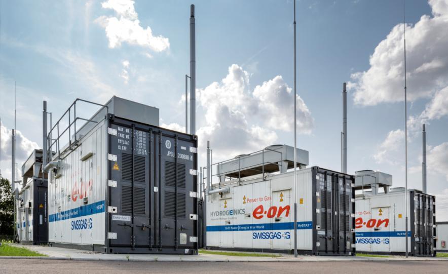 Example: Power to Gas pilot "WindGas Falkenhagen" Key Parameters Power: 2 MW el Hydrogen production: 360 m³/h Fed into the local gas grid (ONTRAS Gastransport) Start of construction: 08/20/2012;