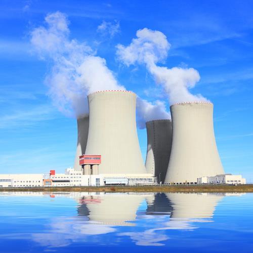Nuclear power plants need huge amounts of water for cooling, so they are built close