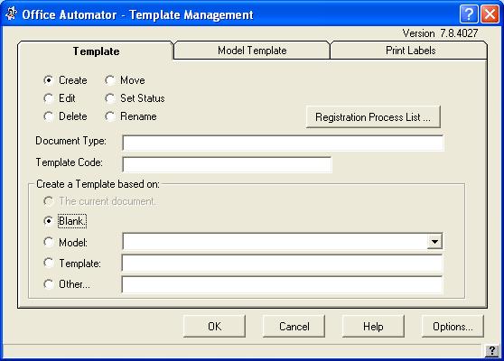 2.2 Template Manager Template manager is the tool which is used to build Automated Transaction Templates (ATT's). ATT's are the fundamental building block for automating a business.