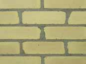 Brick slips that have been subjected to this process are less uniform and have irregular widths, offering