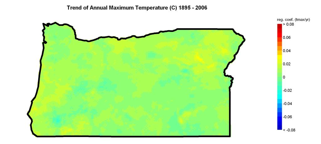 9 receive 127 to 203 cm (50-80 inches) per year. Annual and daily temperatures are much more variable east of the Cascades compared to the relatively consistent maritime climate west of the range.