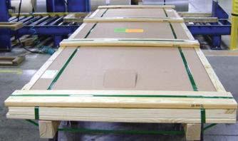 Domestic Packaging All Domestic Skids are constructed using Pine or Compliant Plywood/ OSB **FLATBED Shipments: Packaging is Minimized -Standard Packaging does Not Apply -Gauge Material MUST be