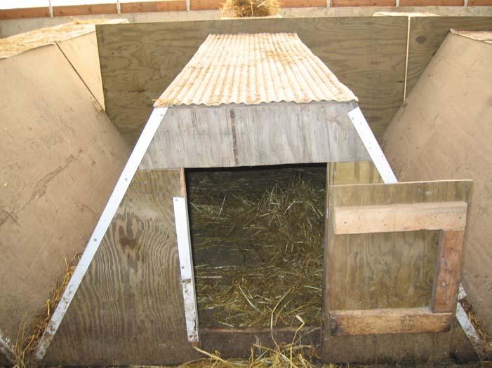 Following the first group of sows completing farrowing, pigs were weaned at six weeks of age.