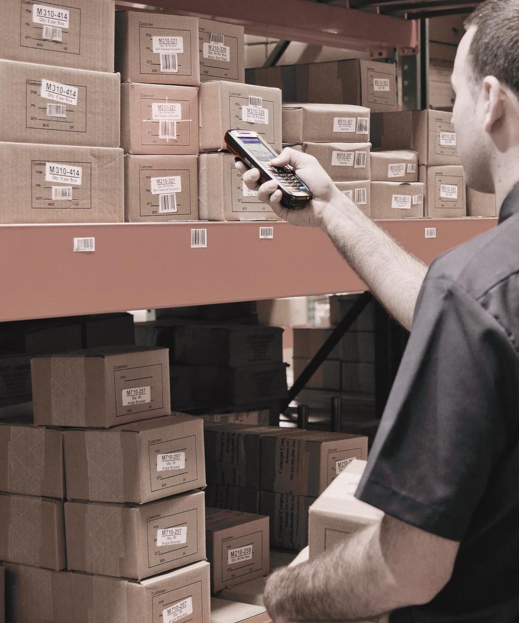 AUTOMATE YOUR INVENTORY MANAGEMENT WITH THE MC2100 AND YOUR ASSOCIATES WILL PROCESS INCOMING SHIPMENTS, REPLENISH SHELVES