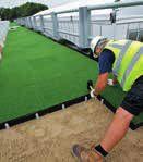 Synthetic Grass Paving Tiles Infra Green s synthetic grass paving tiles are a high performance surfacing and water storage
