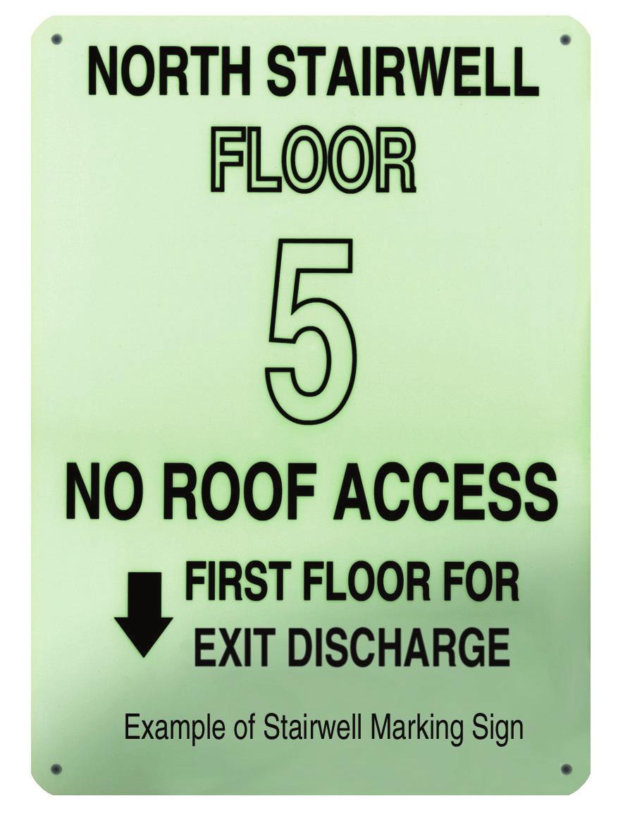 Floor Identification Signs (Section1022.