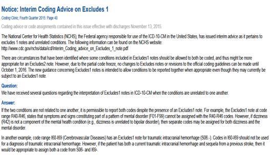 Excludes 1 Example denials A.