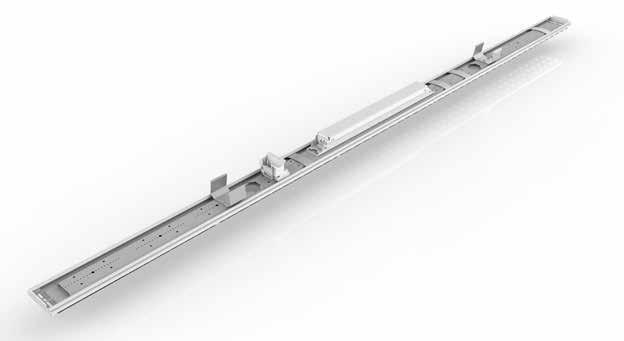 SUSPENSION BRACKETS in silver and white TRUNKINGS LED Industry 9MX056 SMB: Surface Mounting Bracket CBA: Chain Bracket Adjustable MB-SW L1250: Mounting Bracket-Suspension Wire, including 1250mm wire