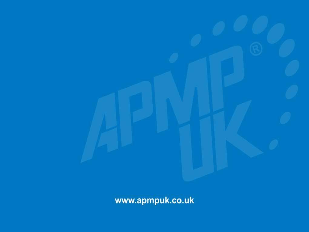 The UK Chapter of APMP is a non profit organisation run by voluntary members.