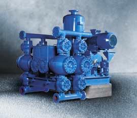 0 MPa ABEL SH Solids Pumps not only cover a wide capacity range, they are also suitable for a large number of pumping media and a vast variety of applications.