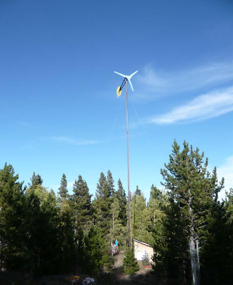 26 Construction of small-scale axial flux windmills Alpine windmill: Windmill: PMSG Axial flux machine 1.2 kw nominal 1.