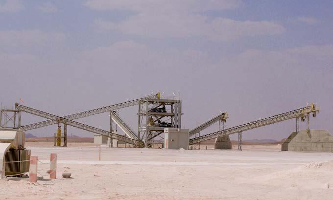 ore. MAGNESITE ORE CONVEYOR SYSTEM FEECO supplied several conveyors
