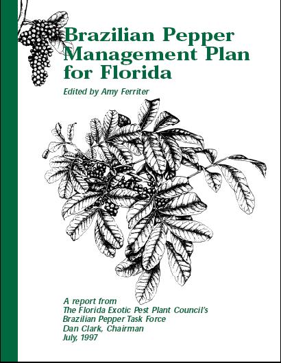 Brazilian Peppertree Management Plan 1 st Edition of