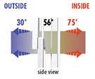 Storm windows seal out drafts and significantly reduce outside noise.