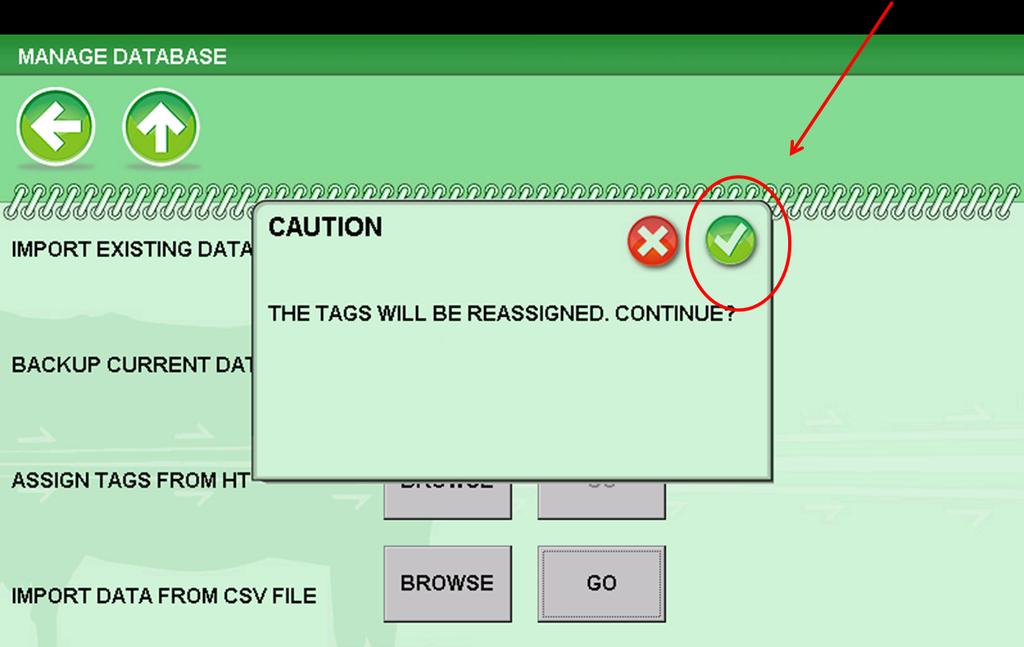 Heatime HR System Activation 10. A message appears; click the green check mark to continue. 11. A message is displayed when the process completes. 12.