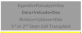 trial Stem Cell Transplant Continue Induction* Clinical trial Observation Revlimid Thalomid Velcade Clinical trial See Next Slide *Based on high-level