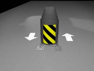 If bidirectional traffic is present, special post spacing, rail, and rubrail will be required for guardrail.