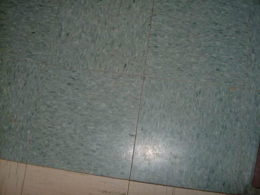 Photograph 11: Sample CR-10 asbestos containing vinyl floor tile.