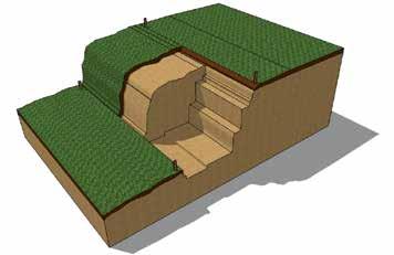 MAGNUMSTONE INSTALLATION GUIDE GEOGRID REINFORCED MAGNUMSTONE WALLS Installation Step 1 Planning Excavate and prepare Sub Base Leveling Trench 150mm below first course Leveling Pad Trench Back of
