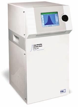Particle Sizing Fast Mobility Particle Sizer FMPS Spectrometer Model 3091 Visualize and capture transient events such as nucleation and particle flux.