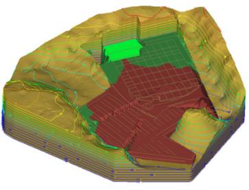 Mine visualization and layout 3D Fault block generation; Tunnel Cutting; Advanced Texture mapping; Mine Pit