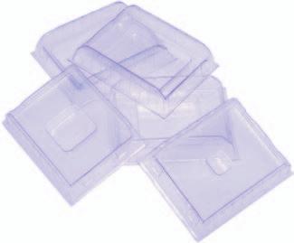Accessories Simport, Base Moulds These disposable base moulds are strong enough to be re-used but are inexpensive enough to be discarded after use, providing ease and convenience of use.