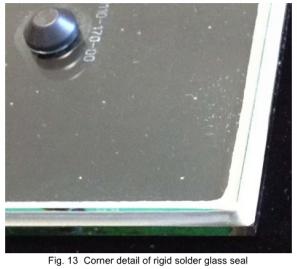 Glazing Vacuum insulated glass