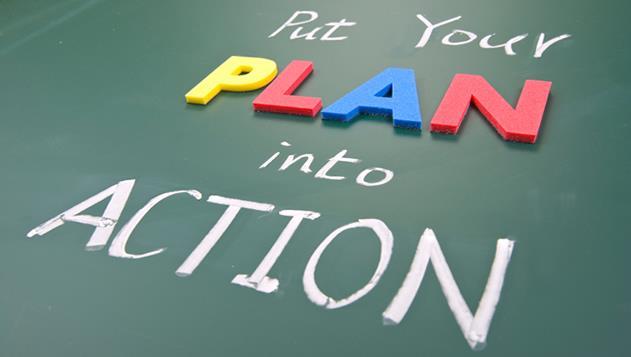 Next: Action Plan What is it? A road map to tackle the goals and strategies leading to your long-term vision.