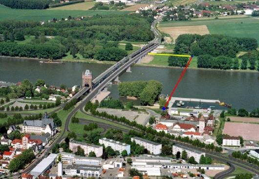 3 PILOT PROJECT RHINE CROSSING NEAR WORMS (GERMANY) During the Rhine crossing near Worms in September 2007, the Direct Pipe method made its debut.
