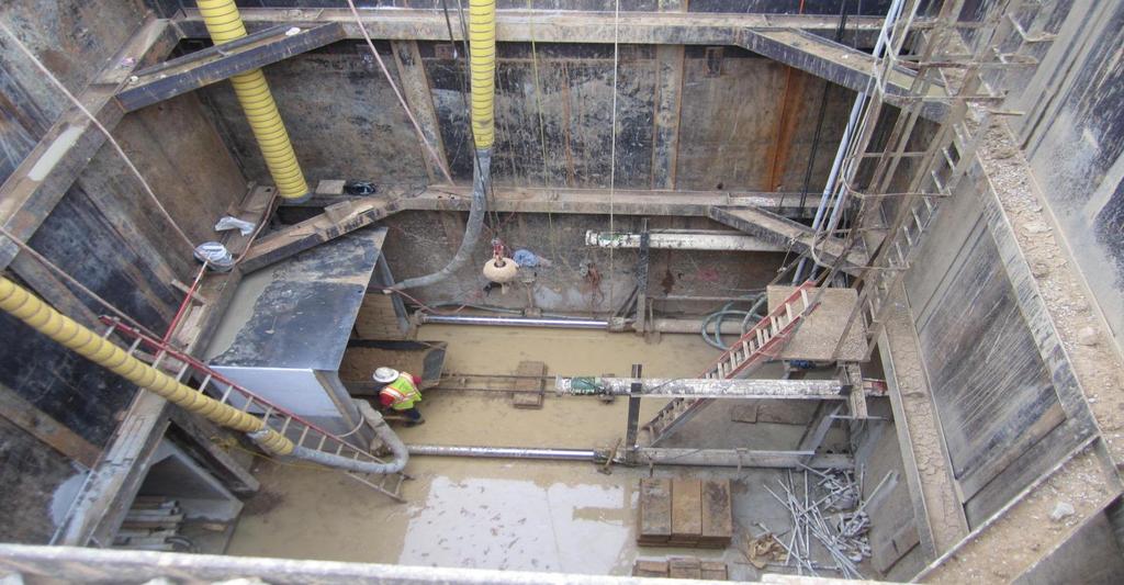 The scope of the project was to jack two pre-cast culverts of dimension 8 x 8 x 6 feet at 32 feet below the surface.