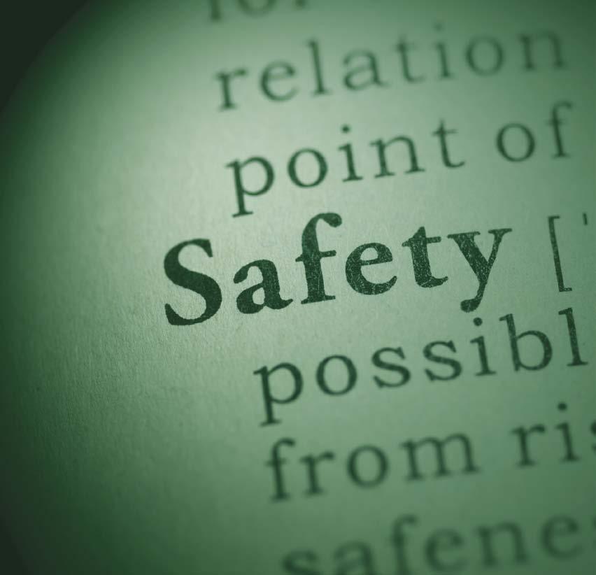 Professional Issues Peer-Reviewed Safety Defined A Means to Provide a Safe Work Environment By Daryl Balderson istockphoto.