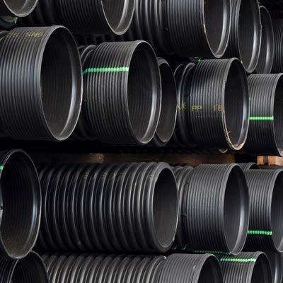 Pipes - Drainage FARMBOSS TWIN WALL PE/PP PIPE TO AS/NZS 5065 - RURAL SN6 Rubber sealing rings are not included with Farmboss pipe. Sealing Rings are available on request.