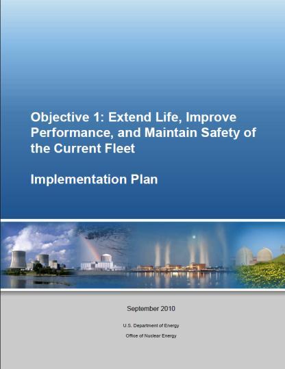 support safe and economical long-term operation of existing reactors Researching new technologies to address enhanced plant performance, economics, and safety LWRS Program provides