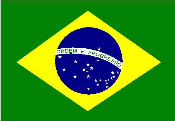 is for Brazil, the country making up the largest