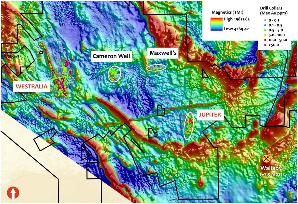 Exploration and Growth New Discoveries to Increase Production Mt Morgans exploration potential was overlooked for several decades: Historical focus on production rather than exploration; multiple