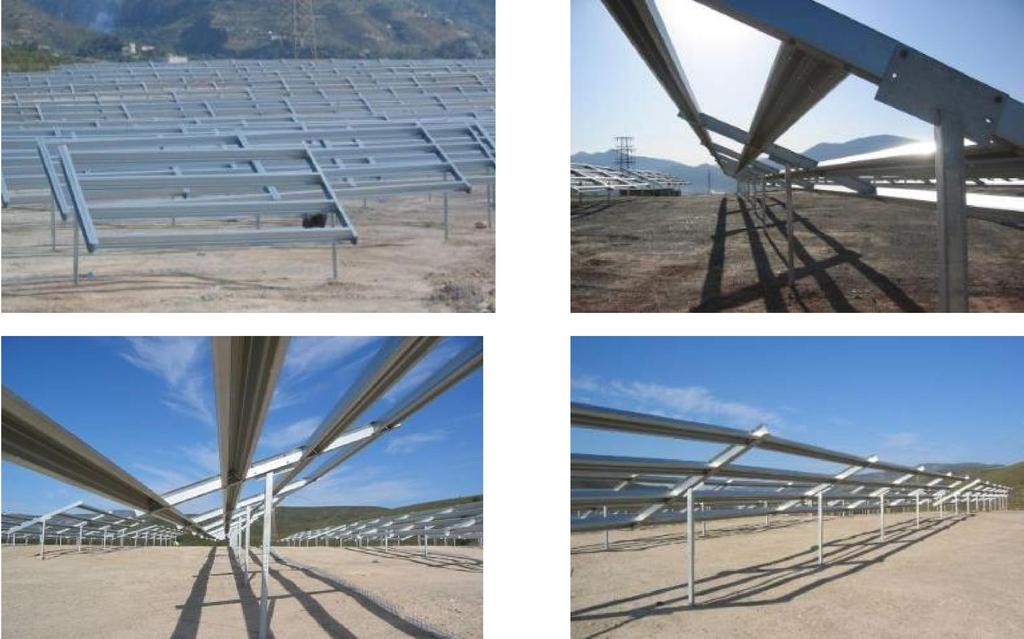 STEEL STRUCTURE FOR SOLAR