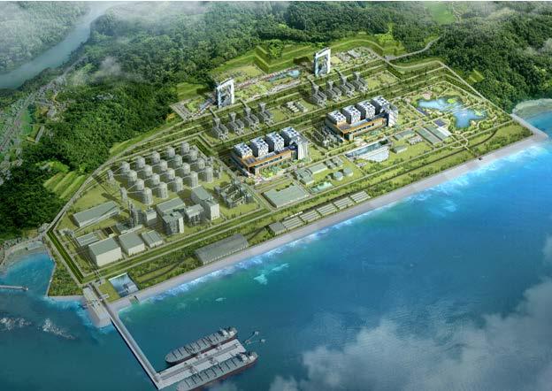 Samcheok Green Power Ultrasupercritical CFB to 550 MWe A major Korean utility, Korean Southern Power Company (KOSPO), is on at the forefront of world class clean coal power with the 2011 commencement