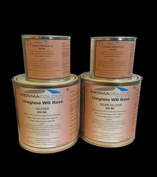 Ureglaze WB WATER BASED, HARD WEARING TWO COMPONENT SEALER USE: Permacolour Ureglaze WB is a high performance waterborne, two component sealer with excellent resistance to solvents, heat and