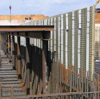 Expansion joints formwork elements for expansion joints Stremaform formwork elements can also be used for separation of structural elements for expansion joints.