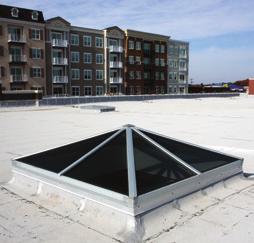 Classic Series skylights are fully tested for Air Infiltration and Water Penetration per ASTM E-283 and ASTM E-331.