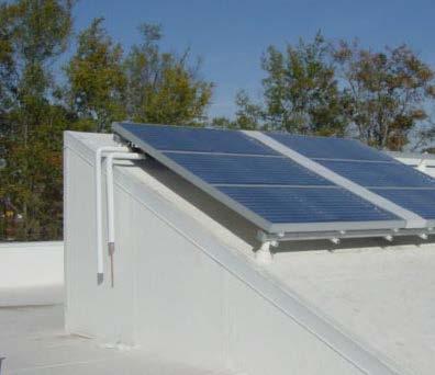 sawtooth roof design, provides both solar