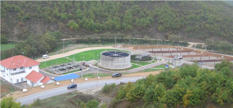 Water Utility Journal 14 (2016) 45 Figure 4. Wastewater treatment plant in Skenderaj/Srbica, Kosovo (Naylor 2009). Seven staff members were hired and trained.