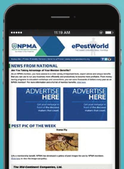 Showcase your products and services app to the nation s most successful pest management