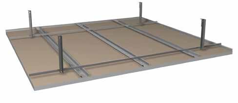 CasoLine mf CasoLine mf is a suspended ceiling system suitable for most internal drylining applications.